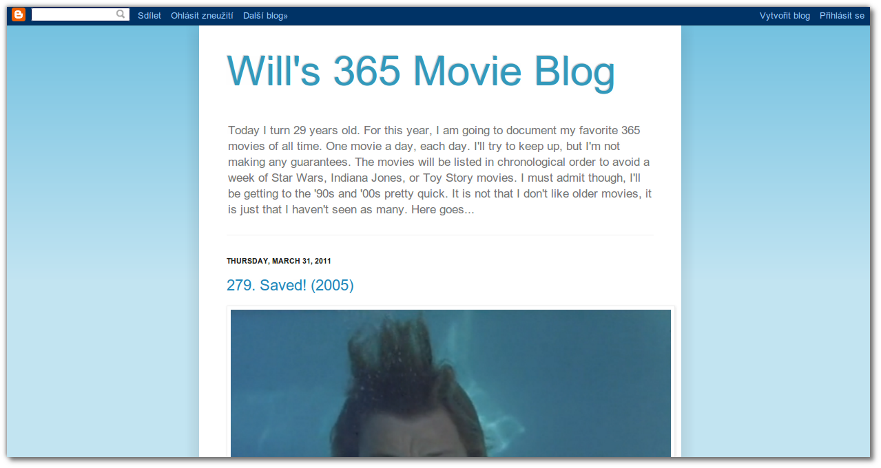 Will’s 365 Movie Blog